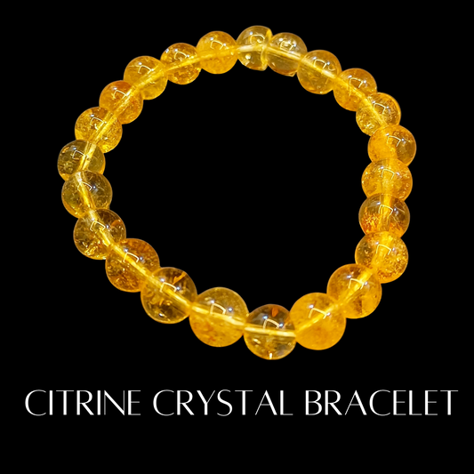Citrine Crystal Bracelet